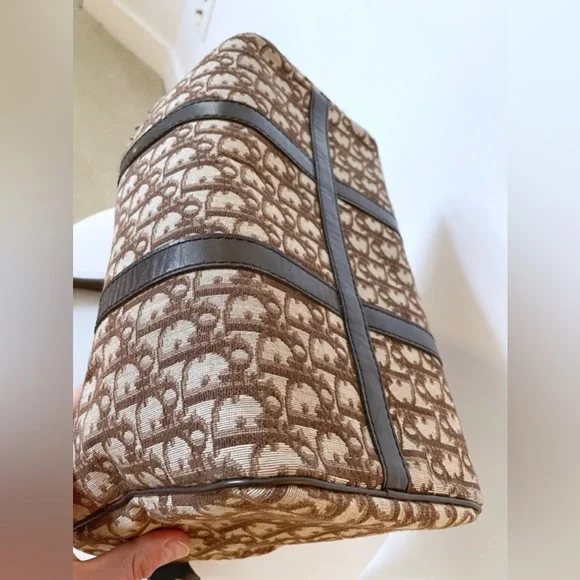 Vintage Christian Dior Trotter tote bag from 70s - Picture 11 of 12